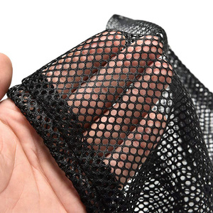Grand <span class=keywords><strong>sac</strong></span> d'équipement <span class=keywords><strong>de</strong></span> sport noir personnalisé en maille <span class=keywords><strong>de</strong></span> nylon durable avec <span class=keywords><strong>cordon</strong></span> coulissant et fermeture à <span class=keywords><strong>cordon</strong></span> Suriel sacs-cadeaux - Product Image 3