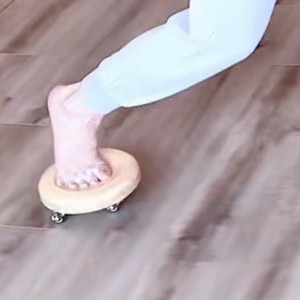 Disco de Madera Sólida para Entrenamiento de Piernas y Mejora de la Postura, Arco Deslizante en Espiral - Product Image 4