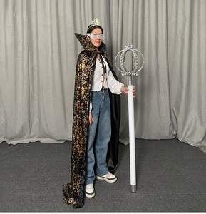 <span class=keywords><strong>Night</strong></span> <span class=keywords><strong>Club</strong></span> Party Performance Wear Glowing Bar Beauty <span class=keywords><strong>Queen</strong></span> Flash Paillettes Cape Show Éclairage Cape Pour <span class=keywords><strong>Club</strong></span> Party - Product Image 6