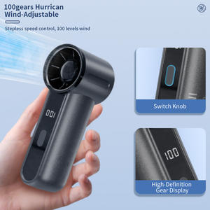 <span class=keywords><strong>Mini</strong></span> ventilador de mano recargable USB de alta velocidad con batería de 3000mAh para ventilador portátil al aire libre y uso doméstico - Product Image 3