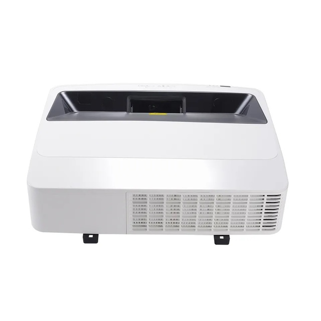 Ultra Short Throw Laser Projector 5500 ANSI Lumens  Built-In 5,000,000:1 Contrast Ratio for Home Cinema