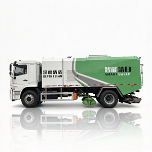Shaanxi Automobile Delong L5000 Straßenverschmutzungsreinigungsfahrzeug für die Straßenreinigung - Product Image 2