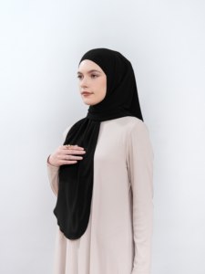 Nouveau Voile Long Personnalisé à Nouer pour Femme 2026 – Doux, Lisse, Anti-Plis, Imprimé sur Mesure, Prix Usine - Product Image 3