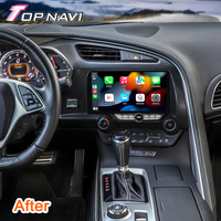 Android Stereo Headunit Radio Car DVD Player para Chevrolet Corvette C7 2013 2014 2015 2016 2017 2018 2019 carplay inalámbrico