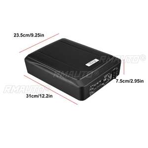 Subwoofer para Auto de 10 Pulgadas y 900W, Subwoofer Activo Delgado para Debajo del Asiento, Amplificador de Bajos, Altavoz, Amplificador para Auto, Subwoofers, Woofer, 12V - Product Image 6