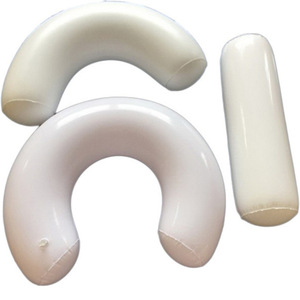 PVC Inflatable U-Shaped Float Tubes White Semi-Circular Design For Water Play <b>Towables</b> - Product Image 2