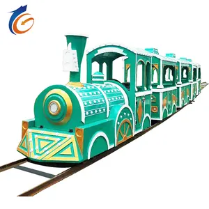 中国高安全性儿童游乐园主题公园乘坐电动轨道列车游乐设备