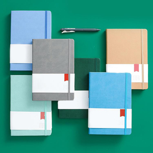 Chất lượng cao biểu tượng tùy chỉnh <span class=keywords><strong>PU</strong></span> da A5 máy tính xách tay Ngân Sách trường kinh doanh văn phòng nhật ký Tạp Chí bù đắp bìa giấy cho các văn bản - Product Image 1