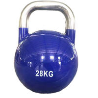 Kettlebells en acier pour la compétition, ensemble complet en fonte pour la musculation en salle de sport, vente en gros
