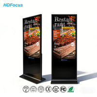 Totem Pubblicitario Digitale Interattivo con Display LCD da 32, 43, 55 Pollici, 4K, WiFi, Android, Windows, I3, I5, I7