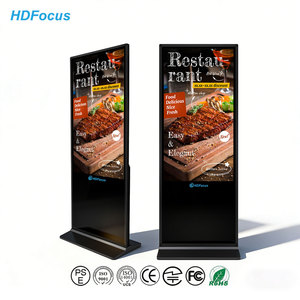 Afficheur numérique interactif sur pied, écran LCD publicitaire, totem, <span class=keywords><strong>Android</strong></span>, Windows, I3, I5, I7, WiFi, 32, 43, 55 pouces, 4K - Product Image 1
