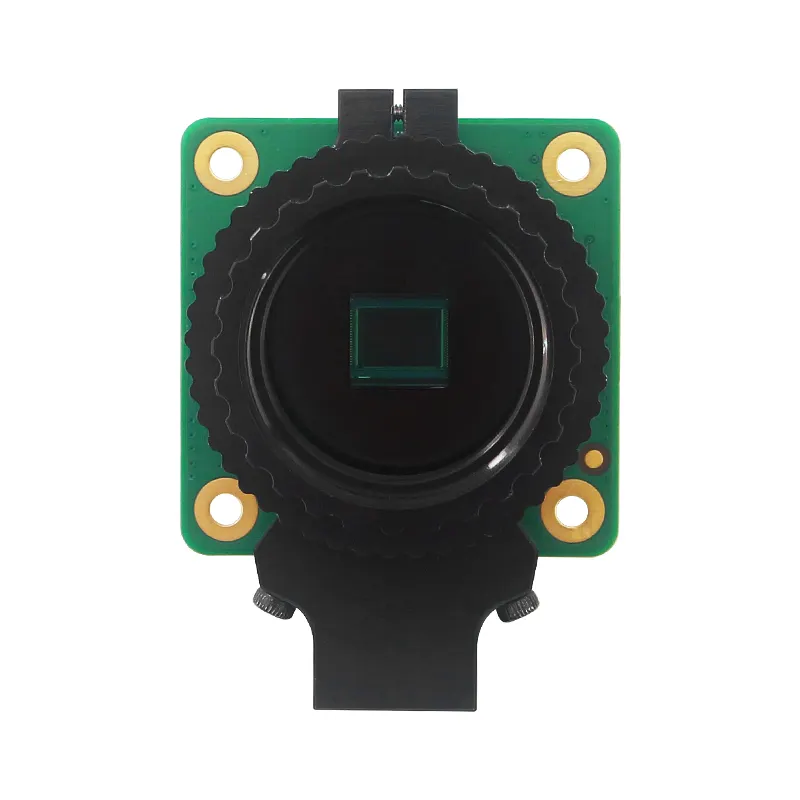 Raspberry Pi Modul Kamera Kualitas Tinggi, Sony IMX477 Sensor 12.3 Megapiksel Fokus Dapat Disesuaikan 6Mm CS 16Mm Lensa C-mount untuk 4B/3B +