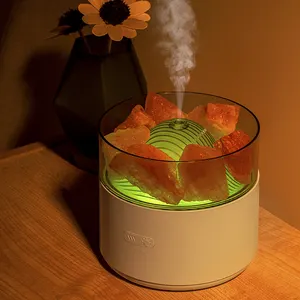 Sıcak satış sera sağlıklı himalaya tuz taş lamba koku Aroma YAYICI USB sevimli serin Mist ultrasonik nemlendirici