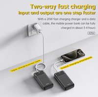 Vente en gros de batteries externes 20000mAh PD 22.5W avec écran LCD numérique, batteries externes portables à charge rapide