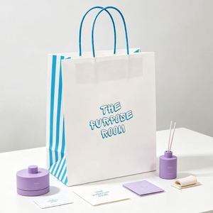 Bolsas de Papel Ecológicas, Bolsas de Papel Kraft Reciclado con Asas para Alimentos, Regalos y Compras - Product Image 1