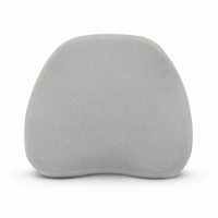 Coussin de soutien lombaire pour soulager la sciatique avec mousse à mémoire de forme ergonomique à 35 degrés pour les douleurs du bas du dos