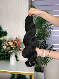 Extensions de cheveux humains vierges à crocheter de 10 à 18 pouces, nœuds miracle, <span class=keywords><strong>pour</strong></span> tressage – Vente chaude - Product Image 3