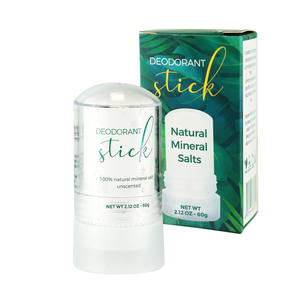 <span class=keywords><strong>D</strong></span>éodorant en cristal OEM 60g, bâton <span class=keywords><strong>d</strong></span>'<span class=keywords><strong>alun</strong></span> anti-odeur corporelle et sous les <span class=keywords><strong>aisselles</strong></span>, <span class=keywords><strong>pierre</strong></span> anti-transpirante dans un emballage en liège - Product Image 3