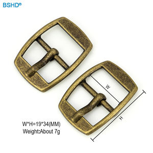Hebilla de Cinturón de Metal de Aleación de Zinc Ajustable, Color Negro Mate, 16/20/25mm, Collares de Perro, Hebilla de Doble Barra para Bolsas - Product Image 4