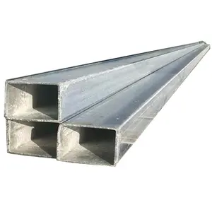 astm a53 gr b carbon steel Structural Erw galvanized tubular square and rectangular steel tubing tubos galvanizados