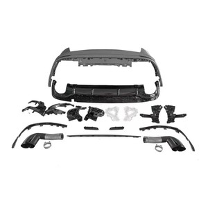 Kit Completo di Aggiornamento <span class=keywords><strong>a</strong></span> RS Q8: Paraurti Posteriore, Griglia Anteriore, Tubo di Scarico e Kit Carrozzeria per AUDI Q8 2019-2022 - Product Image 1