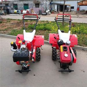 Handheld Two-wheel Drive Micro Tillage Machine Multi-function <b>Cultivators</b> Agricultural Gasoline Engine-Powered High - Product Image 3