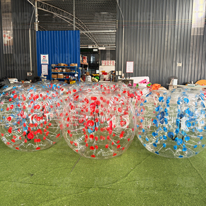Ballon de football <span class=keywords><strong>gonflable</strong></span> durable de 1,2 m en PVC pour jeux de football en plein air, team building et divertissement en plein air - Product Image 5