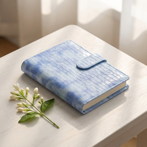 Carnet de notes vintage en cuir A5 avec reliure à 6 anneaux pour l'écriture, les voyages, les cadeaux, logo personnalisé, OEM/ODM, vente en gros - Product Image 5