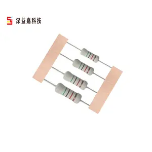 Wirewound Fuse Resistors Knp series 1w 2w Wire Wound Power Resistor Direct Sale High Quality