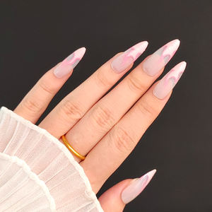 Venta al por mayor de suministros de <span class=keywords><strong>uñas</strong></span> postizas <span class=keywords><strong>en</strong></span> forma de almendra mediana, diseño de <span class=keywords><strong>fuego</strong></span> reutilizable, prensa de Punta francesa <span class=keywords><strong>en</strong></span> las <span class=keywords><strong>uñas</strong></span>, <span class=keywords><strong>uñas</strong></span> postizas de llamas rosas fuertes - Product Image 4