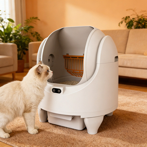 Factory Direct Cat Litter <b>Box</b> Kuweta smart automatic cleaning odor control safe durable easy clean litter <b>box</b> - Product Image 1