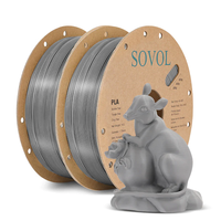 SOVOL kualitas tinggi 1.75Mm 3Mm 3D Printer filamen 3D pencetakan Pla filamen cetak 3D terbaik
