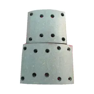 Truck Brake lining WVA 19579/19580 Service life 100000 km for Auwarter Bova Heuliez MAN Mercedes Benz Optare