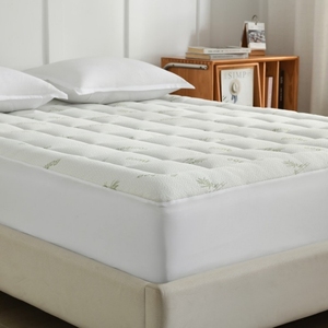 Tre Nệm Lớn Cot Bảo Vệ Kim Cương Bông Thoáng Khí Vinyl Có Thể Giặt Tre Nệm Bảo Vệ - Product Image 3