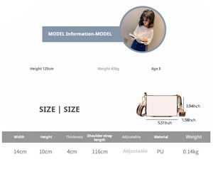 <span class=keywords><strong>Borse</strong></span> alla moda Mini firmate <span class=keywords><strong>per</strong></span> bambini <span class=keywords><strong>borse</strong></span> da bambino <span class=keywords><strong>per</strong></span> ragazze <span class=keywords><strong>borse</strong></span> firmate firmate <span class=keywords><strong>per</strong></span> bambini - Product Image 6