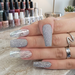 Uñas Postizas Acrílicas de Diseño Aleatorio al por Mayor, Uñas Postizas Hechas a Mano, Vendedor Mayorista de Uñas Artificiales - Product Image 2