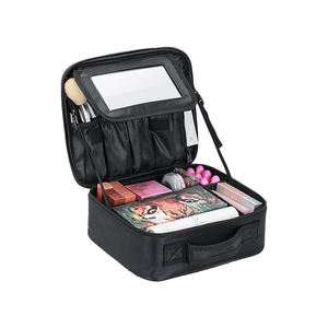 حقيبة مكياج مخصصة مع حافظة صلبة مقاومة للماء، منظم مستحضرات تجميل للسفر للمحترفين - Product Image 1