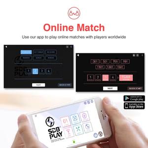 Juego de dardos electrónicos Bluetooth de 15.5 pulgadas de alta calidad para entretenimiento multijugador - Product Image 2