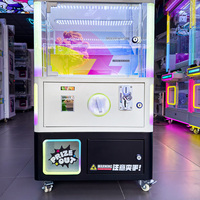 Distributeur automatique de jouets à monnayeur, double niveau, avec éclairage LED, direct usine, pour centres de jeux pour enfants