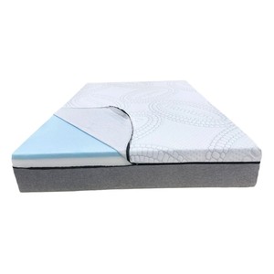 Colchón <span class=keywords><strong>de</strong></span> Espuma Viscoelástica Comprimida en Rollo con Cubierta <span class=keywords><strong>de</strong></span> Tela <span class=keywords><strong>de</strong></span> Bambú Transpirable y Antibacteriana con Plata para Dormir - Product Image 3