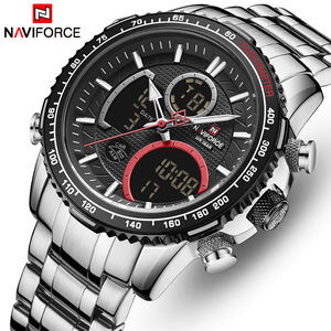 Naviforce NF8026 Fashion Dongguan Man Quartz Watch Formal Stainless Steel Band Waterproofing Chronograph <b>Storage</b> Business Watch - Product Image 4