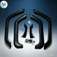 Extensions d'ailes ABS, kit 6 pièces avant et arrière, pièces de garniture extérieure automobile pour Toyota Land Cruiser FJ75