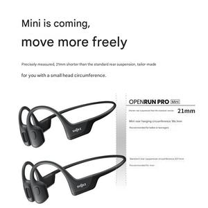 SHOKZ <span class=keywords><strong>OpenRun</strong></span> Pro S811 MINI écouteurs à conduction osseuse sans fil pour le sport longue endurance LED anti-sueur pour la natation Bluetooth - Product Image 4