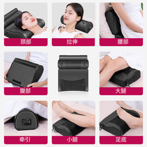 <b>Neck</b> Massage <b>Pillow</b> Electric Kneading Heating For <b>Neck</b> Shoulder Waist Back Massage With Timing Function Rechargeable Plug In - Product Image 2