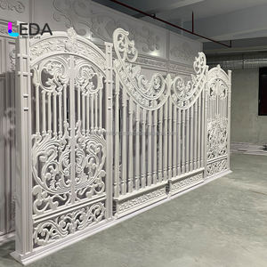 Fondo de Escenario Profesional Moderno de Acrílico Blanco Tallado para Decoración de Bodas - Product Image 3