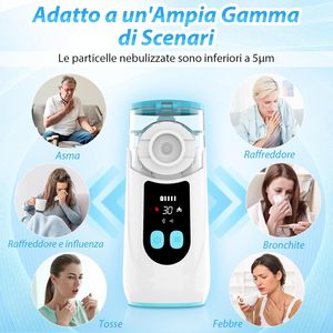 Nouveautés Nébuliseurs portatifs médicaux à ultrasons à mailles numériques pour adultes et enfants - Product Image 2