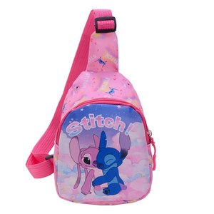Sac à bandoulière durable en tissu cousu mignon de dessin animé, sac de voyage imperméable, sacs bandoulière pour enfants, cadeaux promotionnels - Product Image 5