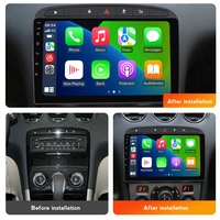 MEKEDE-MS Autoradio Android 10 9 pouces Quad Core Lecteur Audio Stéréo pour Peugeot 408 308 308SW RDS Vidéo SWC GPS Navigation WIFI IPS B