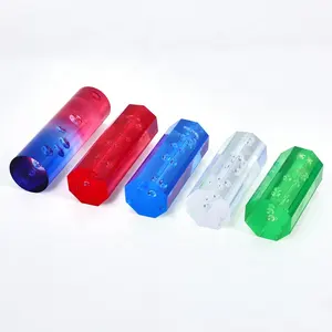 transparent acryl pmma rods tubes colored hexagonal light rod octagon bar