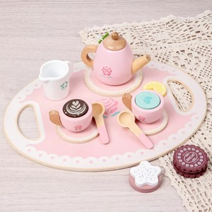 Offre Spéciale : Kit Complet de Thé et de Desserts en Bois pour Enfants – Jouet de Simulation pour Jeu de Rôle et Cadeau pour Tout-petits - Product Image 3